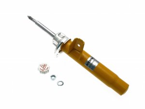 BMW 3 Series Shock - Left Front - KONI - 8741 Series, Externally Adjustable, Twin-Tube, Low Pressure Gas - Yellow - `06-`12